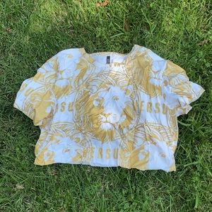 Versace cropped top